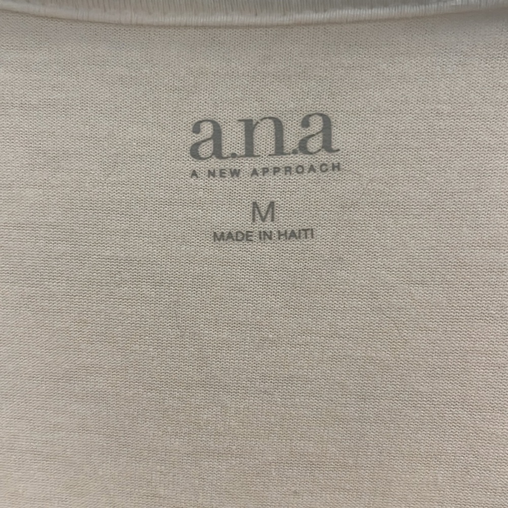 A.N.A white shirt.
3/4 sleeveses - Picture 3 of 3